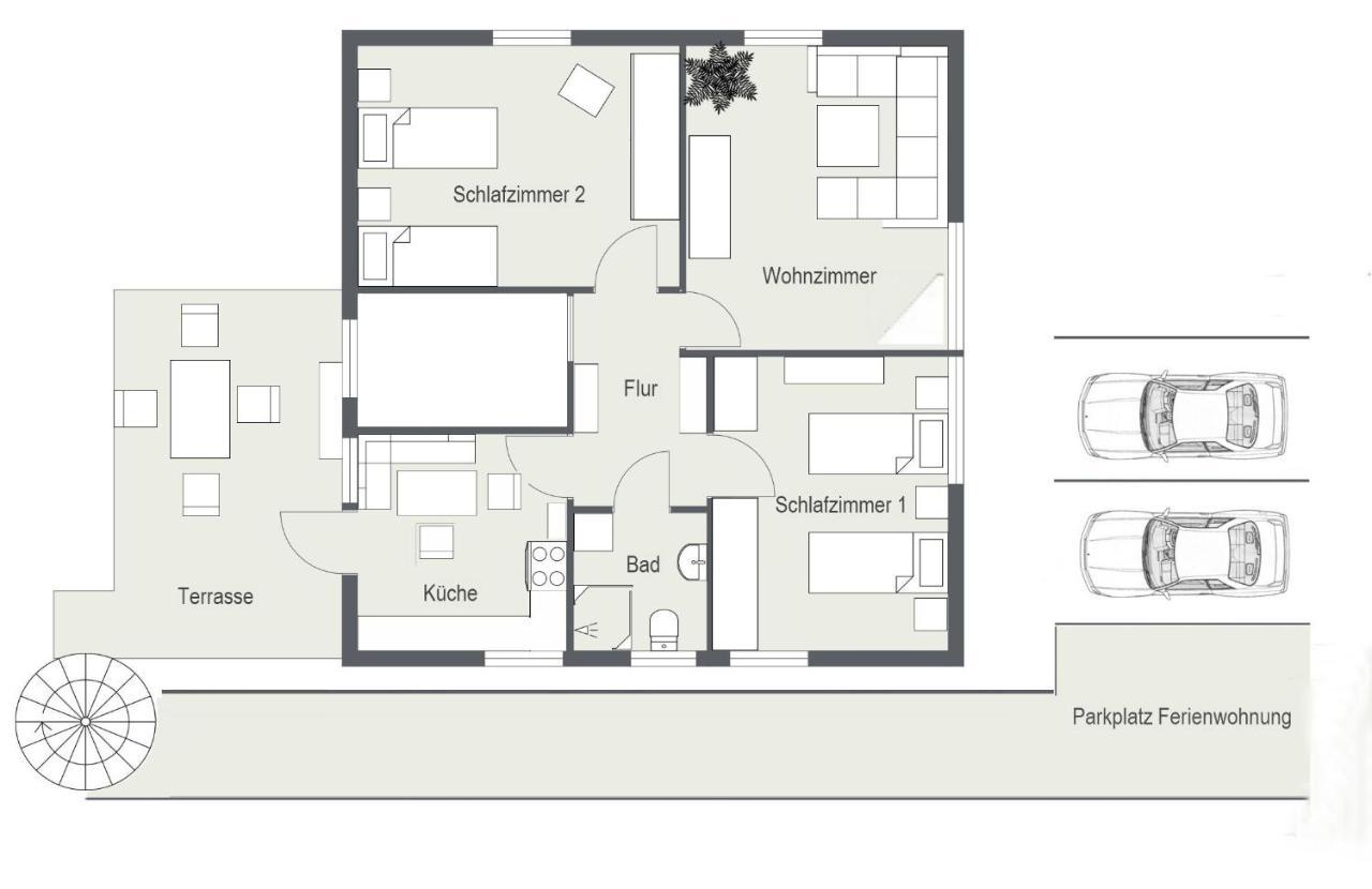 Ferienwohnung Schweier - Ausserhalb Und Doch Zentral Φράιμπουργκ Εξωτερικό φωτογραφία